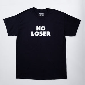 NO LOSER HIPHOP T-SHIRT【BLACK】
