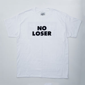NO LOSER HIPHOP T-SHIRT【WHITE】