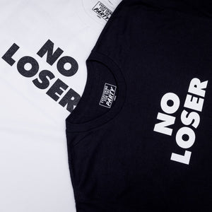 NO LOSER HIPHOP T-SHIRT【WHITE】